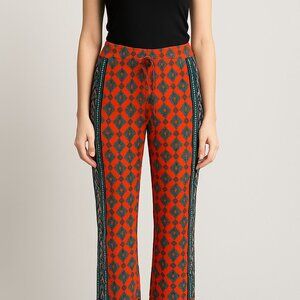Lucy & Laurel Boho‎ Print Pants